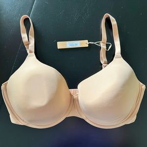 NWT SKIMS LIGHTLY LINED TSHIRT BRA IN OCHRE